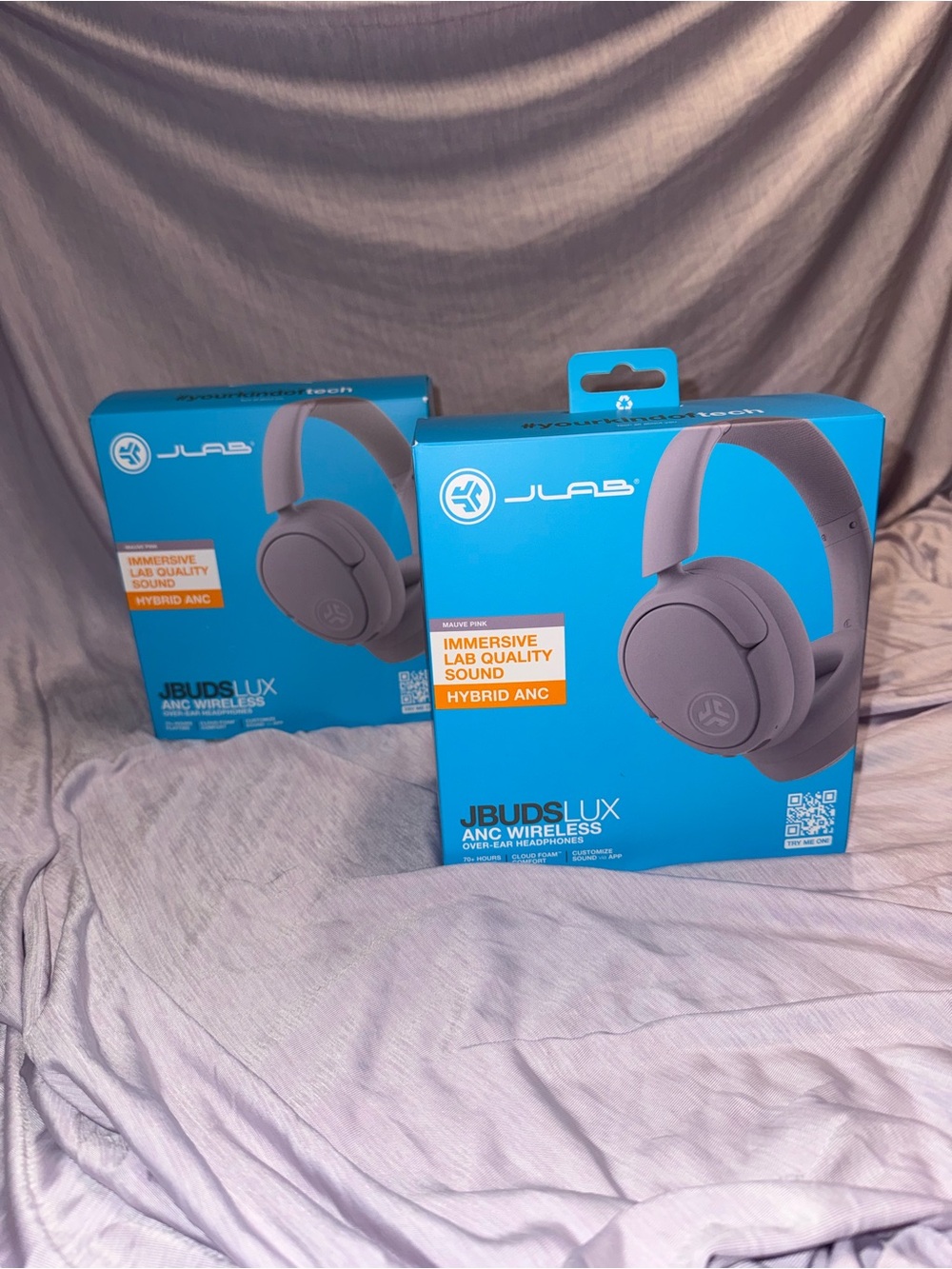 JLab JBuds LUX ANC Wireless Headphones - Gray